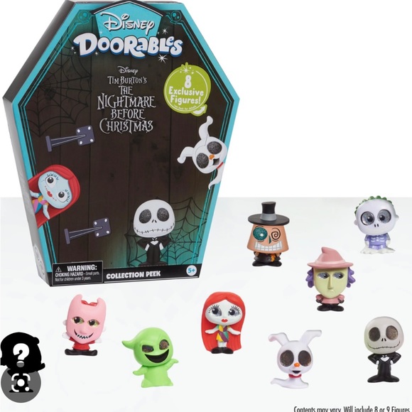 Nightmare before Christmas Disney Doorables Lock, Shock, & Barrel - Picture 8 of 9